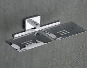 SISKO-New Square Series-Double Soap Dish