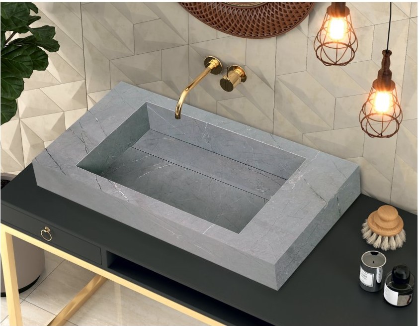 Cube vitrum grey ( glossy )