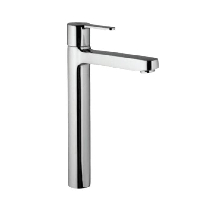 JAQUAR Fusion Series Table Mounted Tall Boy Cold ONLY Basin TAP/TAP (Chrome) | TOP Lever, Brass Body Water Tap/Faucet/Cock for Bathroom/Kitchen Wash Basin | FUS-CHR-29021N