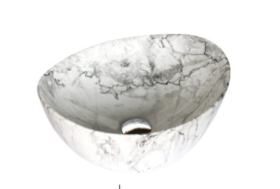 Luxury tabel top wash basin 415 x 345 x 170