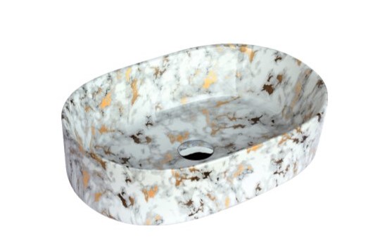 Luxury table top wash basin 500 x 325 x 140