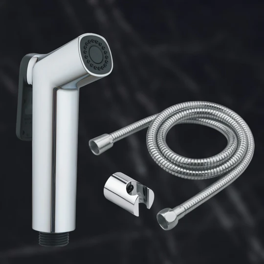 Black beauty health faucet with SS pipe & hook