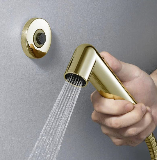 Gold magnet health faucet