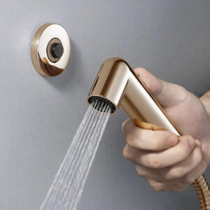 Rose gold magnet health faucet