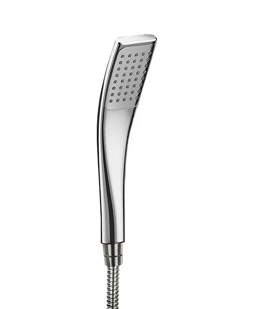 Flipper hand shower with SS flexible pipe and hook