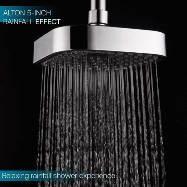 SHR22340, ABS,5-INCH Single Flow Overhead Shower (Without Arm) - Image 2