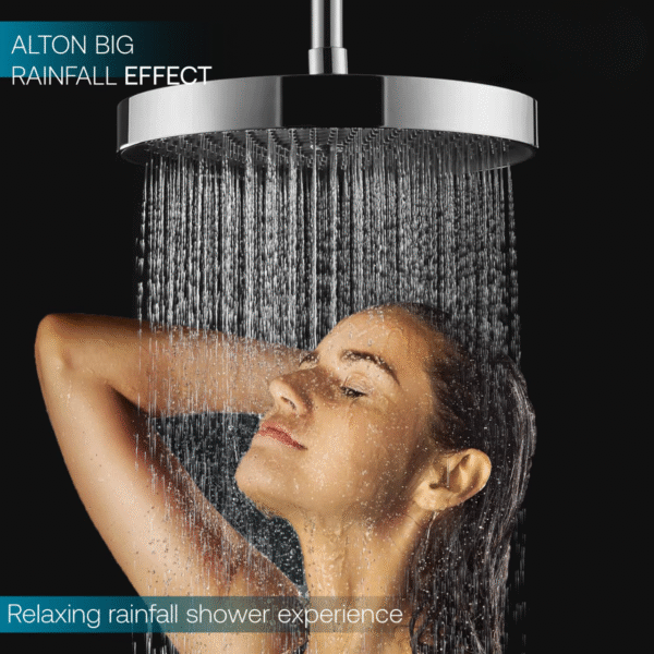 SHR22195, ABS,10-INCH Round Single Flow Overhead Shower - Image 3