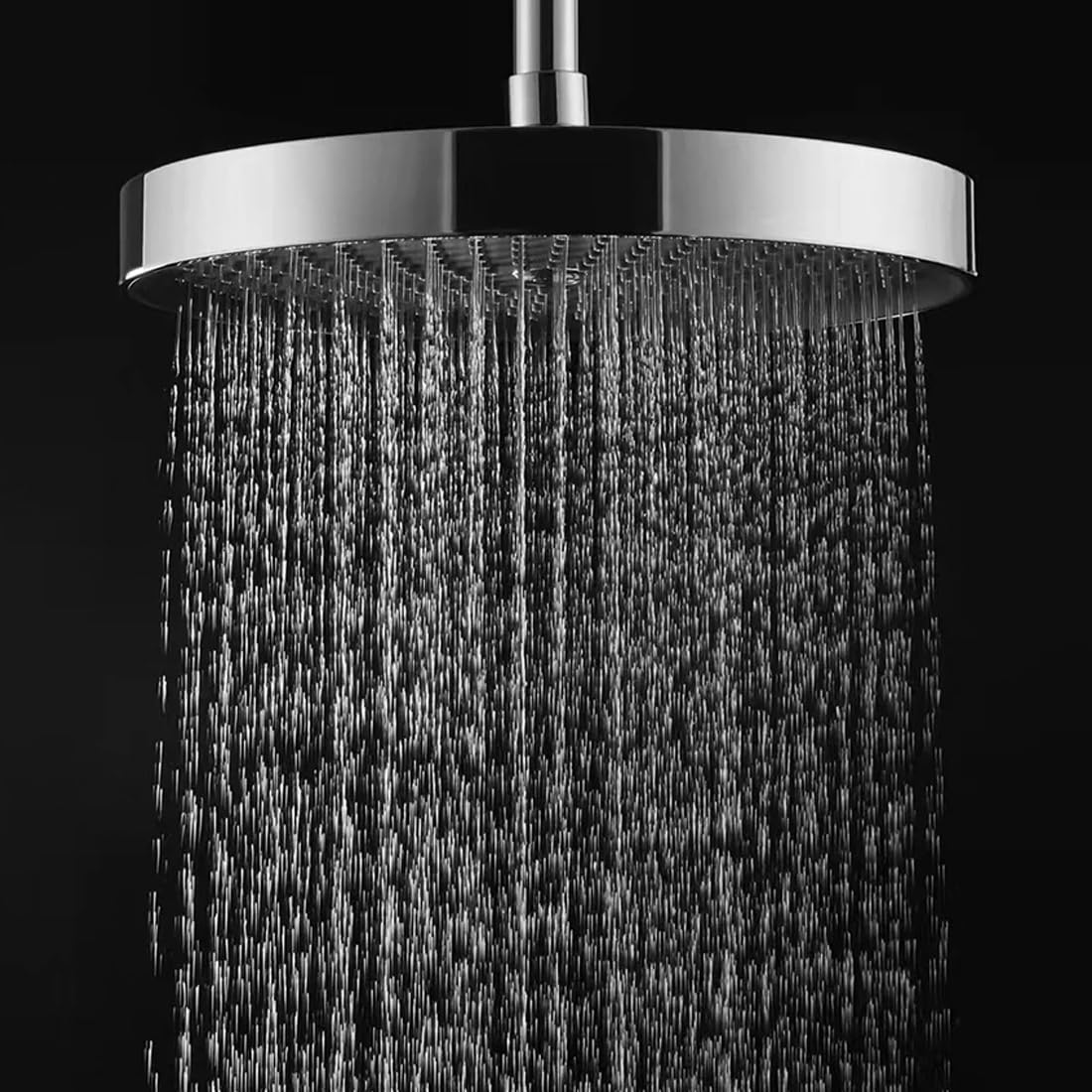 SHR22195, ABS,10-INCH Round Single Flow Overhead Shower