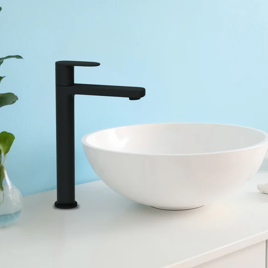 Extended 12'' pillar cock for basin ( black ) - Image 2