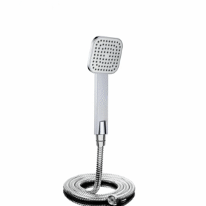 Square hand shower with SS Flexible pipe & hook