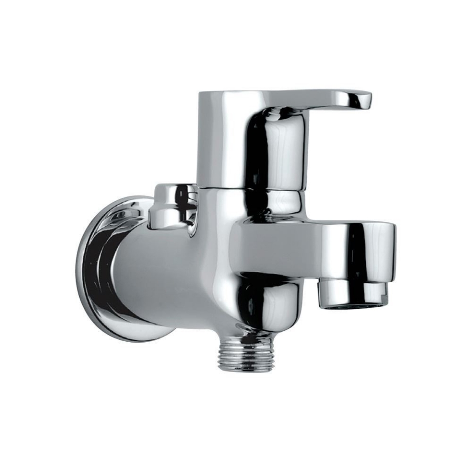 2-way Bib Cock with Wall Flange