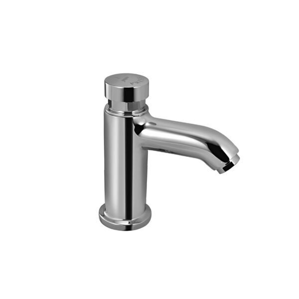 JAQUAR PRESSMATIC TAPS Series Table Mount BASIN TAP AUTO STOP (Chrome) | BUTTON PRESS LEVER, Brass Body Water Tap/Faucet/Cock for Bathroom/Kitchen Wash Basin | PRS-CHR-001 - Image 4