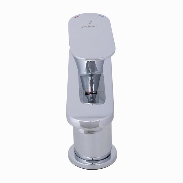 JAQUAR Opal Prime Series Table Mounted Regular HOT and Cold Basin Mixer/TAP (Chrome) | TOP Lever, Brass Body Water Tap/Faucet/Cock for Bathroom/Kitchen Wash Basin | OPP-CHR-15011BPM - Image 4