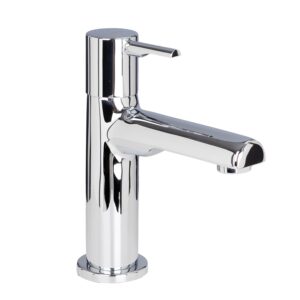 JAQUAR FLORENTINE PRIME Series Table Mounted Regular COLD ONLY BASIN TAP (Chrome) | TOP LEVER, Brass Body Water Tap/Faucet/Cock for Bathroom/Kitchen Wash Basin | FLP-CHR-5011PM