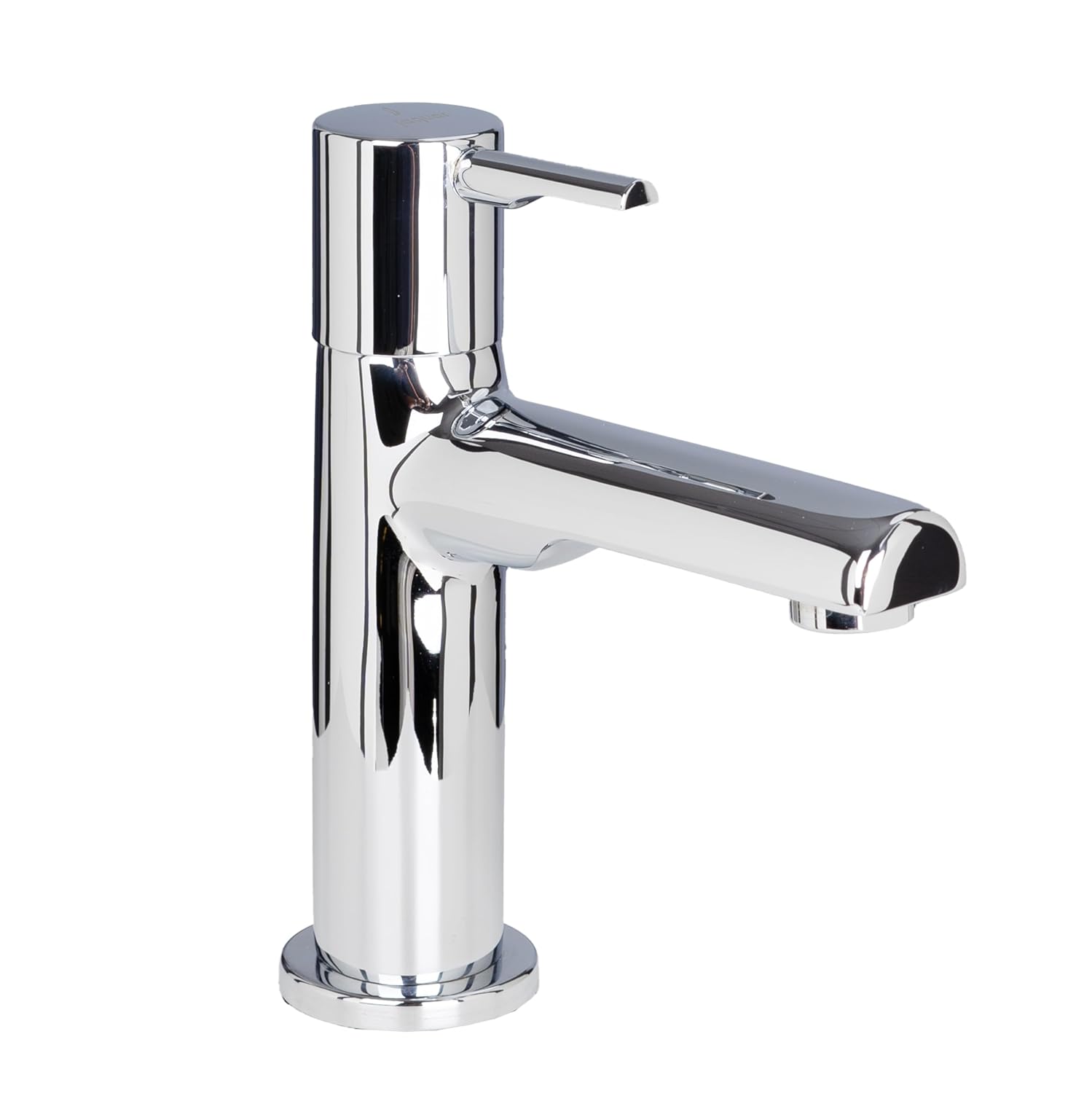 JAQUAR FLORENTINE PRIME Series Table Mounted Regular COLD ONLY BASIN TAP (Chrome) | TOP LEVER, Brass Body Water Tap/Faucet/Cock for Bathroom/Kitchen Wash Basin | FLP-CHR-5011PM