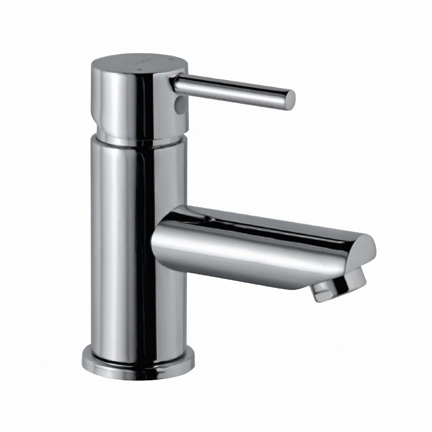 JAQUAR Florentine Series Table Mounted Regular HOT and Cold Basin Mixer/TAP (Chrome) | TOP Lever, Brass Body Water Tap/Faucet/Cock for Bathroom | FLR-CHR-5001B