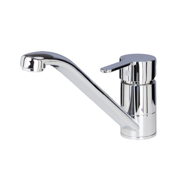 JAQUAR FUSION Series Vessel Sink Mount HOT and COLD BASIN MIXER (Chrome) | TOP LEVER, Brass Body Water Tap/Faucet/Cock for Bathroom/Kitchen Wash Basin | FUS-CHR-29173B - Image 6
