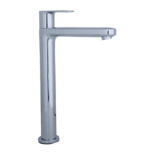 JAQUAR Opal Prime Series Table Mounted Tall Boy Cold ONLY Basin TAP/TAP (Chrome) | TOP Lever, Brass Body Water Tap/Faucet/Cock for Bathroom/Kitchen Wash Basin | OPP-CHR-15021PM