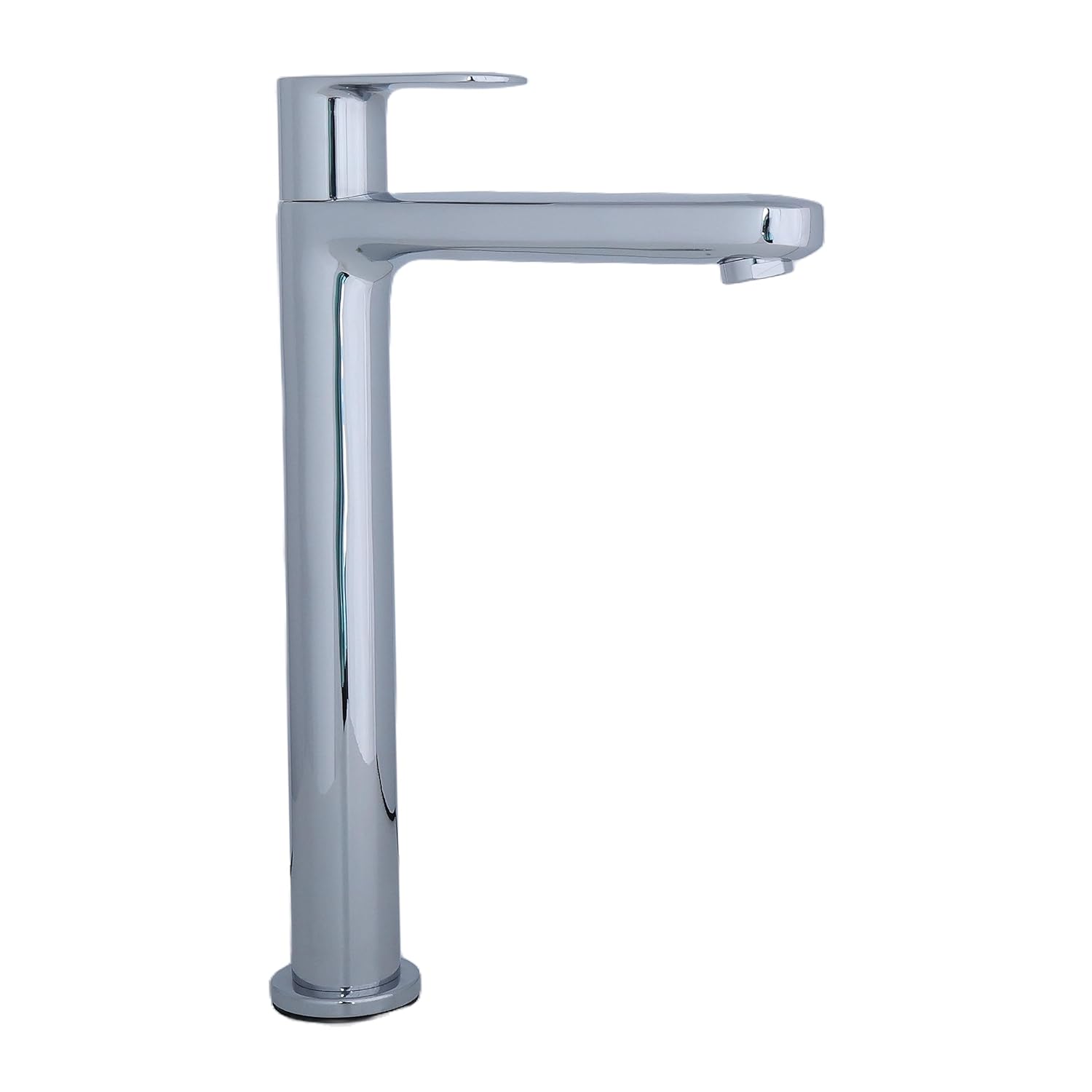 JAQUAR Opal Prime Series Table Mounted Tall Boy Cold ONLY Basin TAP/TAP (Chrome) | TOP Lever, Brass Body Water Tap/Faucet/Cock for Bathroom/Kitchen Wash Basin | OPP-CHR-15021PM