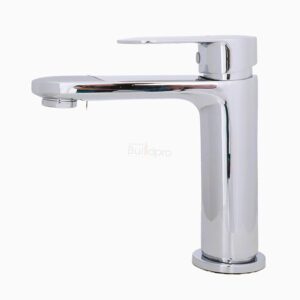 JAQUAR Opal Prime Series Table Mounted Regular HOT and Cold Basin Mixer/TAP (Chrome) | TOP Lever, Brass Body Water Tap/Faucet/Cock for Bathroom/Kitchen Wash Basin | OPP-CHR-15011BPM