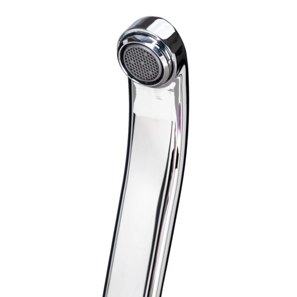 JAQUAR FUSION Series Vessel Sink Mount HOT and COLD BASIN MIXER (Chrome) | TOP LEVER, Brass Body Water Tap/Faucet/Cock for Bathroom/Kitchen Wash Basin | FUS-CHR-29173B - Image 5