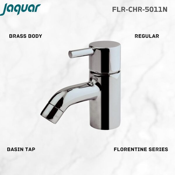 Jaquar FLR-CHR-5011N Florentine Pillar Cock Bathroom Faucet - Image 3