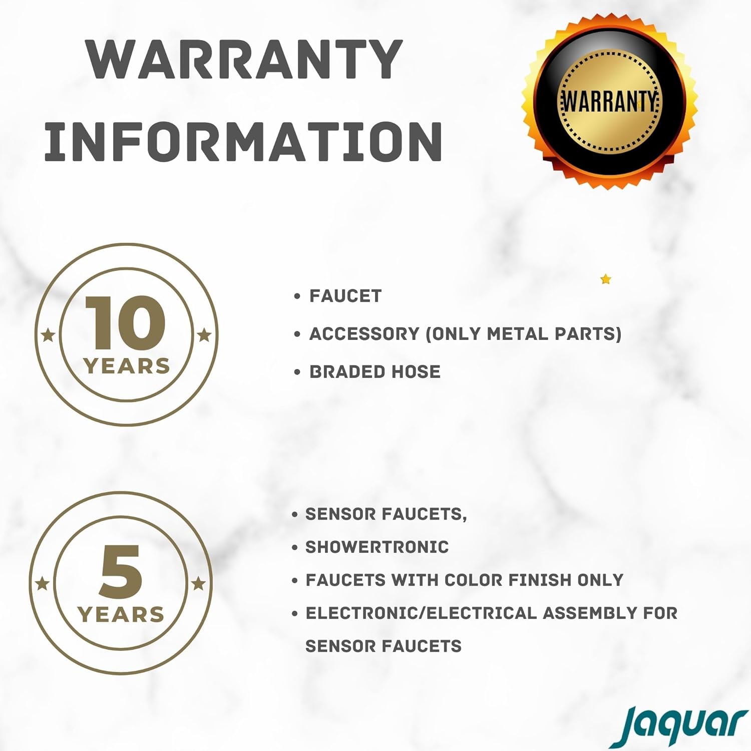 JAQUAR Wall Mounted HOT and Cold Basin TAP (Chrome) | Right Hand Side Lever, Brass Body Faucet for Bathroom | FLR-CHR-5231NK | Compatible in-Wall Part ALD-233NPSO & ALD-235NPSO Sold Separately - Image 2