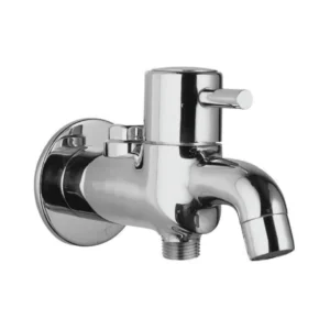 2 Way Bib Cock With Wall Flange FLR-5041N