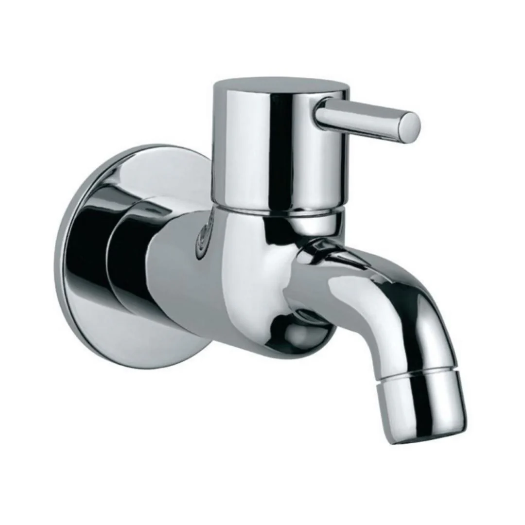 Bib Cock (Straight Line Model) With Wall Flange FLR-5047N