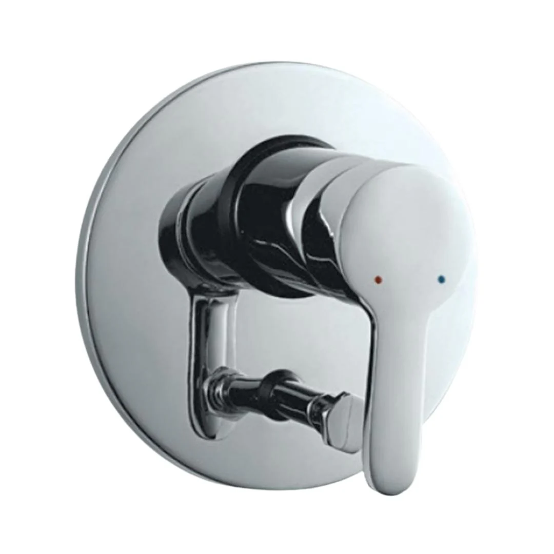 Single Lever Exposed Parts Kit of Divertor Consisting Of Operating Lever, Wall Flange (With Seals) & Button Only (Suitable For Item ALD-075)  FUS-29075K