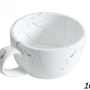 Designer Cup-Shaped Wash Basin with Marble Finish