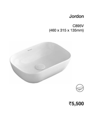 Jordon C895V - Basin