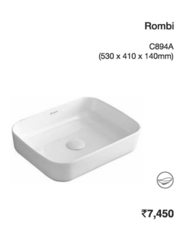 Rombi C894A - Basin